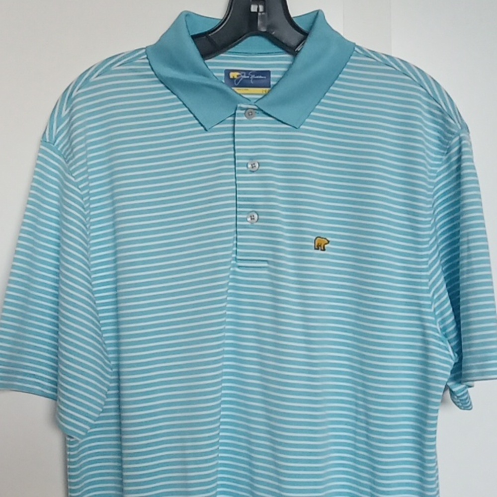 Jack Nicklaus Performance Golf Polo Size L EUC